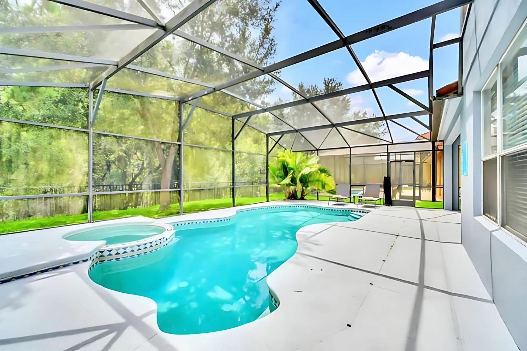 6Br Resort Home Near Disney - With Private Pool Hot Tub And Games Room Kissimmee Buitenkant foto