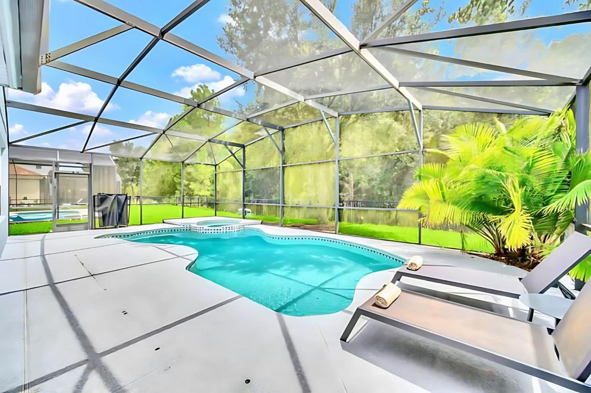 6Br Resort Home Near Disney - With Private Pool Hot Tub And Games Room Kissimmee Buitenkant foto